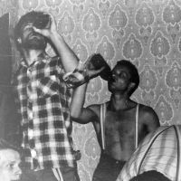 В бытовке - После работы Альбертыч и ребята